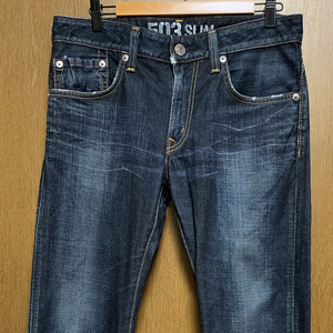 W32L32 EDWIN503 SKINNY SLIM / エドウィンEG5032 ストレッチ スキニーシリム 加工 ストレッチ素材