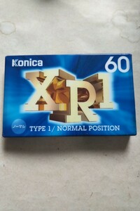コニカ Konica XR1 60 新品未開封 ノーマル カセットテープ dcc DAT CT 8トラ