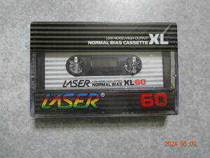 レトロカセットテープ LASER XL60 未使用