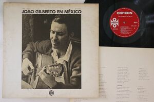 LP Joao Gilberto Joao Gilberto En Mexico UPS173F ORFEON /00260