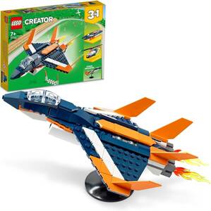 ジェット レゴ(LEGO) クリエイター 超音速ジェット 31126 おもちゃ ブロック プレゼント 飛行機 ひこうき 男の子 女