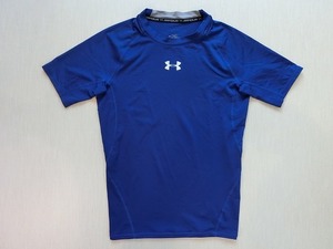 UNDER ARMOUR アンダーアーマー コンプレッション シャツ heatgear ヒートギア MCM3749 青 MD USED