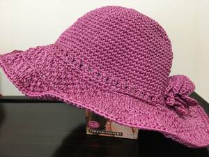 T10）手編み帽子 ニットキャップ アイスシルク ハンドメイド ニット帽 冷感　UVカット　帽子　おしゃれ　可愛い