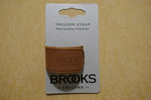 ブルックス 裾バンド BROOKS TROUSERS STRAP　ハニー