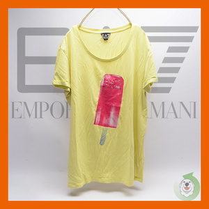 エンポリオ アルマーニ/EMPORIO ARMANI　EA7　アイスキャンディー 半袖Tシャツ レディース Lサイズ