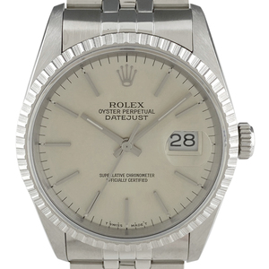 ロレックス ROLEX デイトジャスト 16220 腕時計 SS 自動巻き シルバー メンズ 【中古】