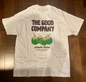 新品 美品 XLサイズ THE GOOD COMPANY ザグッドカンパニー WHITE ホワイト Tee Tシャツ