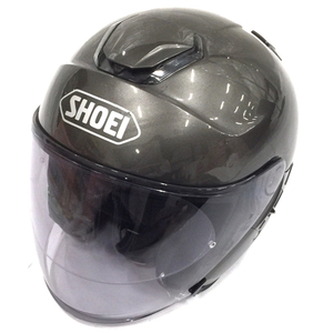 ショウエイ J-Cruise XLサイズ ジェットヘルメット グレー 保存袋付き 2013年製 SHOEI