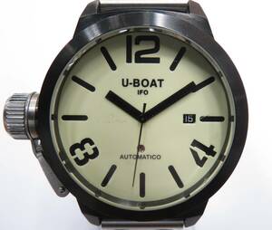 腕時計 U-BOAT Classico45 ユーボート クラシコ 自動巻き デイト 日付 メンズウォッチ WATCH 動作品 現状品 本体のみ