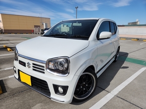 H29 アルトワークス　MT 4WD　距離40,000㎞ 車検R7.10 カスタム多数！　車高調、エアクリ、RAYS、マフラー等　速いです！