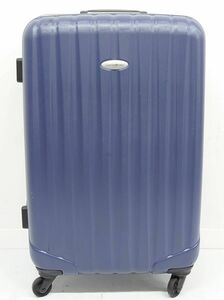 P309-W7-1437◆Samsonite サムソナイト パローネ スーツケース C48-41171 ネイビー 4輪キャスター キャリーケース 付属品付き④