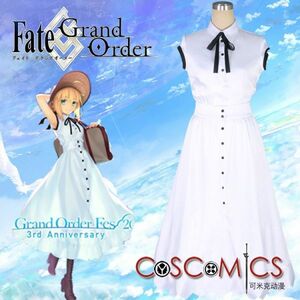 xd1223工場直販 Fate/Grand Order FGO フェイト saber セイバー 3周年記念 コスプレ衣装
