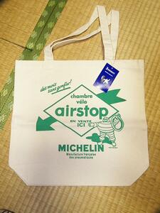 MICHELINミシュラン トートバッグ/AIRSTOP ビバンダム 新品未使用 タグ付