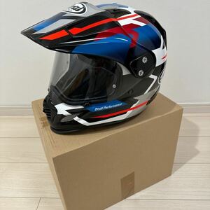 Arai TOUR CROSS 3 デパーチャー青　サイズL 中古品