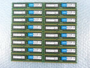 1PSE // 16GB 16枚セット計256GB DDR3-1866 PC3-14900R Registered RIDMM MT36JSF2G72PZ-1G9P1KG CT16G3ERSDD4186D //Supermicro 815-6取外