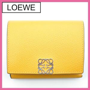 ロエベ LOEWE アナグラム トライフォールド ウォレット 財布 ブランド