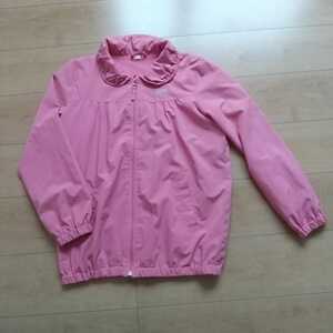 かわいい！ジャンパー☆ ウインドブレーカー 羽織物 上着 ピンク ☆女の子 160