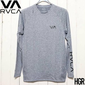 【送料無料】 ラッシュガード RVCA ルーカ RVCA LS RASHGUARD AVYWR00119　HGR Lサイズ