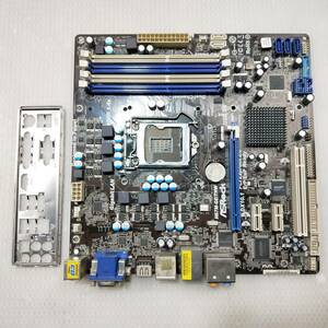 【中古パーツ】BIOS確認のみ 、ASROCK H67M-GE/THW マザーボード　LGA1155 ■MB858