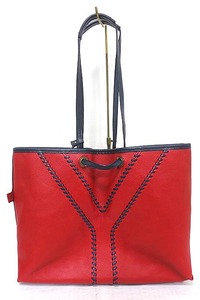 【中古】YVES SAINT LAURENT イヴ・サンローラン バッグ レディース トートバッグ レザー リバーシブル