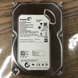 「M01」Seagate 3.5 SATA 500GB 動作品　在庫ある