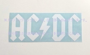 【カッティング ステッカー シール デカール】AC/DC ハードロック ブルース Hard Rock Blues Rock
