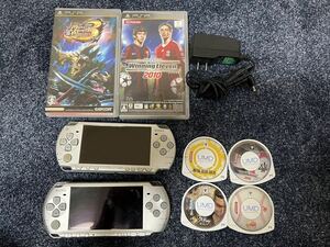PSP SONY PlayStation PSP-3000+PSP-2000 ソフト付き ジャンク品