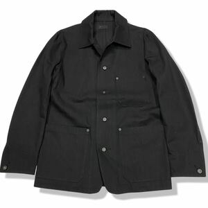 極美品 Yohji Yamamoto ヨウジヤマモト s’yte サイト 24ss カバーオール ブラックデニム Y’s for men デニムジャケット ライトアウター