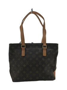 LOUIS VUITTON◆トートバッグ[仕入]/レザー/BRW/カバピアノ_モノグラムキャンバス/M51148