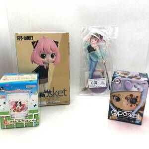 【AG-01】アニメ グッズ まとめ アーニャ 二乃 宇随天元 キタサンブラック フィギュア アクリルスタンド グラス Qposket きゃらっとくじ