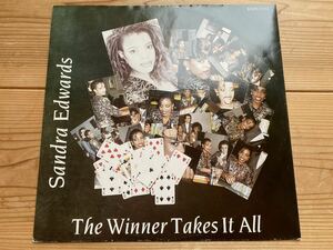 12’ 稀少盤 Sandra Edwards レコード / The Winner Takes It All BOLTS 11/12