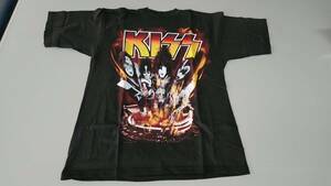 送料無料 超希少 KISS キッス ライブ Tシャツ ロサンゼルス公演 当時物 新品 未使用 ブラック 黒 Lサイズ PSYCHO CIRCUS LITE IN 3D 1998