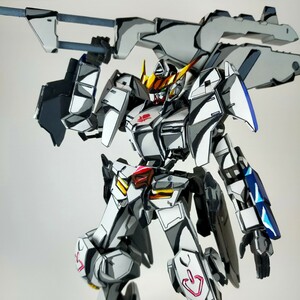 ☆イラスト風模型☆アニメ塗り☆ガンプラ☆ガンダム☆完成品☆塗装済み☆FM☆バルバトス第6形態☆GUNDAM☆GUNPLA☆リペイント☆2D 2DGUNPLA