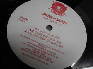 RHYTHM IN MOTION/HIT ON YOU/2495