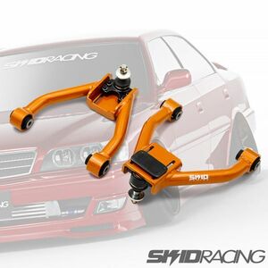 1円スタート 車検OK JZX100 JZX90 調整式 アッパーアーム フロント チェイサー マークⅡクレスタ SKID RACING スキッドレーシング # :A001