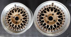 ☆BBS RS 032　6.5J×15+17 PCD114.3 2本 WASHI MAYER