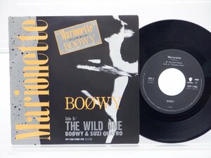 Boowy「Marionette = マリオネット / The Wild One」EP（7インチ）/Eastworld(WTP-17980)/邦楽ロック