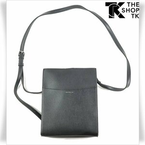 新品1円～★THE SHOP TK タケオキクチ ポケット付きBOXショルダー/ワンハンドルバッグ 軽量 ユニセックス ブラック 黒 本物 ◆7257◆