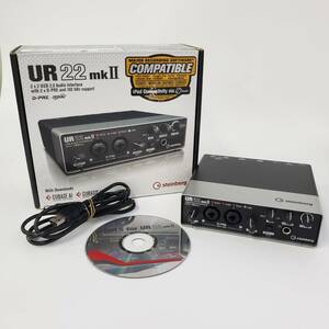 M1101(042)-548/MA4000　オーディオインターフェース　UR22mkⅡ　Steinberg　スタインバーグ　2x2 USB2.0 24bit/192kHz