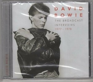 David Bowie / sThe Broadcast Interviews 1977-1978〜インタビューCD