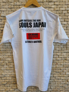 SOULS ロゴ コットンTシャツ ≪ホワイト≫Mサイズ