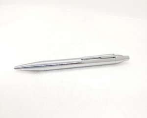 ◆【ジャンク】パーカー PARKER ボールペン シルバーカラー ノック式 筆記用具 文具 現状品 