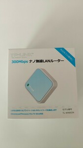 TP‐LINK　ナノ無線LANルーター　TL‐WR802N　小型　美品　　