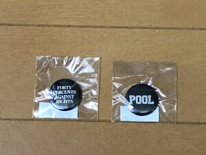 the POOL aoyama wtaps 缶バッジ 新品未開封