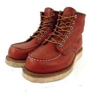 レッドウィング REDWING アイリッシュセッター 8875 羽タグ レザー USA製 ブラウン系 赤茶 US5.5E メンズ レディース