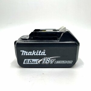 [9304-004] 1円スタート makita BL1860B バッテリー 純正 18V 6.0Ah 動作確認済み 電動工具