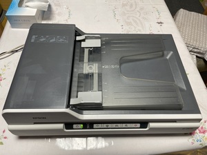 EPSON　A4フラットベッド+ADF（オートドキュメントフィーダー）GT-D1000　ADFからのスキャン動作確認済み　ACアダプター付属　