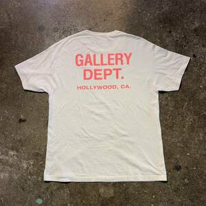 GALLERY DEPT. T-shirt USA製 バックロゴ ギャラリー デプト Tシャツ