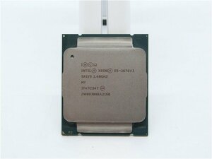 中古　Intel Xeon E5-2676V3　 SR1Y5 　2.4GHZ　動作不良　ジャンク品 　　　送料無料