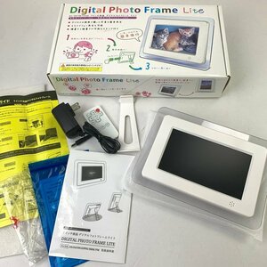 FUZ【中古品】 Digistance DS-DA70N102WH 7インチ液晶デジタルフォトフレーム 写真 思い出 〈96-240113-YY-8-FUZ〉